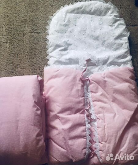 Конверт на выписку для девочки