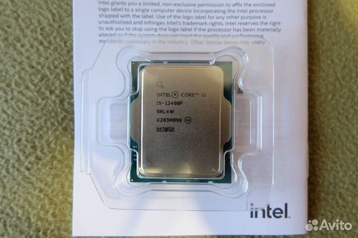 Процессор Intel Core i5 12400f