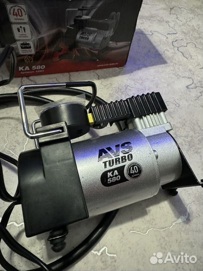 Компрессор автомобильный AVS KA580
