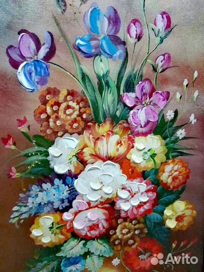 Модульная картина маслом