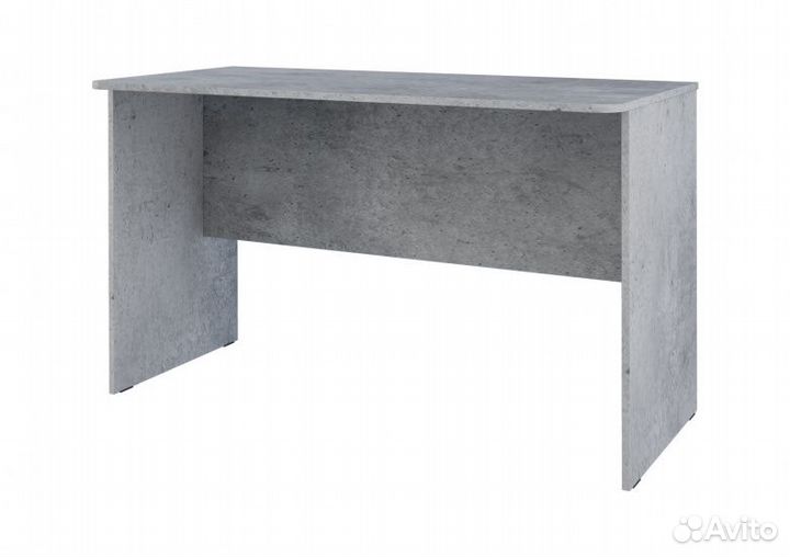 Стол письменный мс Грей (Цемент светлый) в Новосиб
