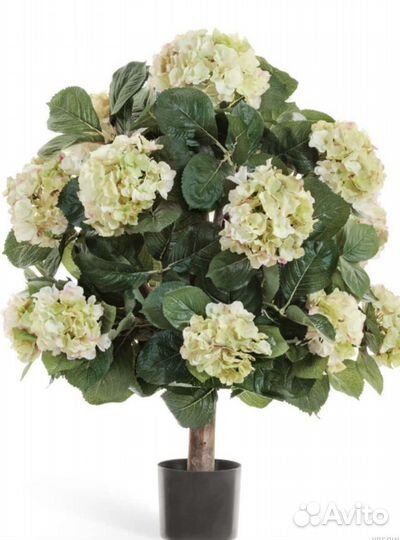 Гортензия премиум класса цветы кашпо искусственные