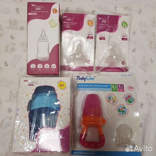 Бутылочка поильник ниблер новые ndcg