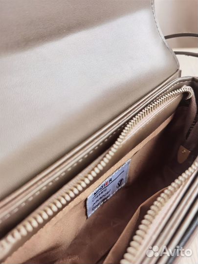 Сумка клатч женская искусственная кожа цвет хаки