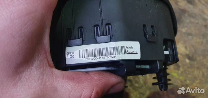 Подушка безопасности в руль Kia Sportage 2016-2021