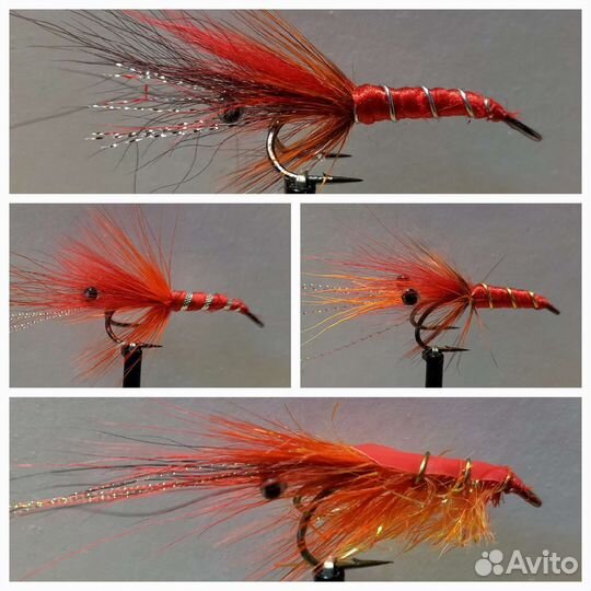 Мушки для ловли горбуши