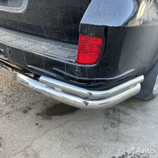 Защита уголки заднего бампера Land Cruiser 200