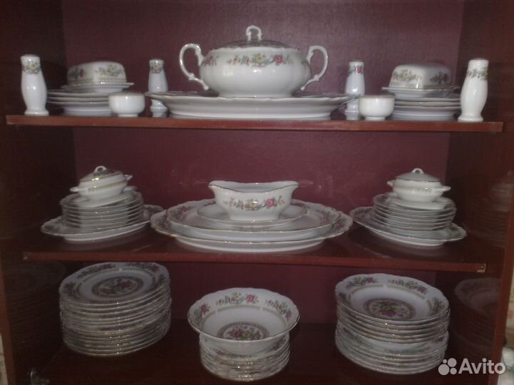 Японский антикварный столовый сервиз Sone 3686