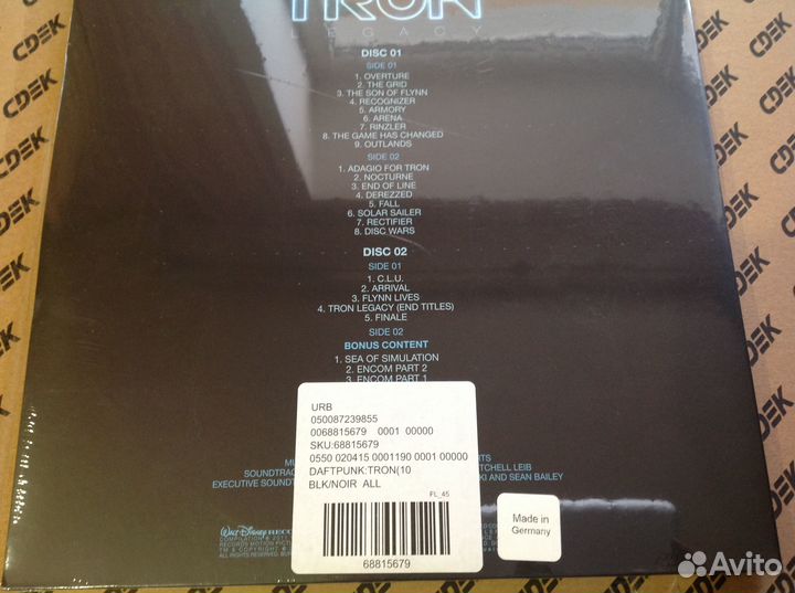 Daft Punk - Tron Legacy OST (винил)