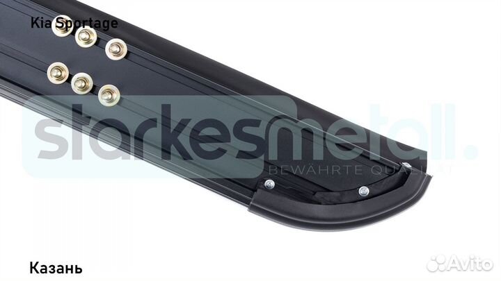 Пороги подножки Kia Sportage Village