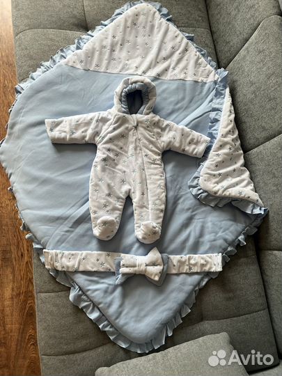 Комплект на выписку для мальчика