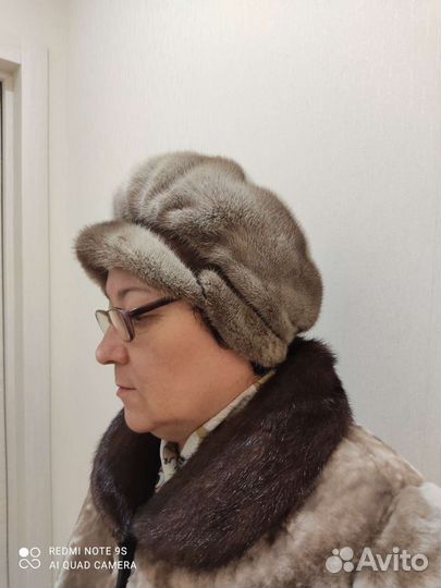Норковая кепка