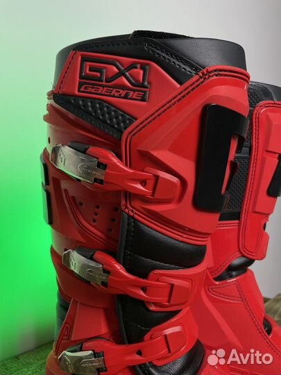 Мотоботы Gaerne GX-1 Goodyear Red Black