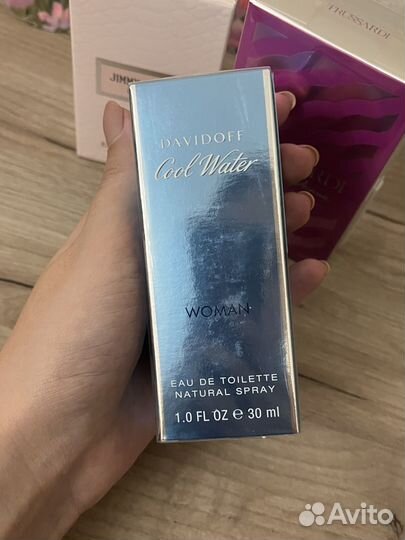 Оригинал новый парфюм davidoff cool water