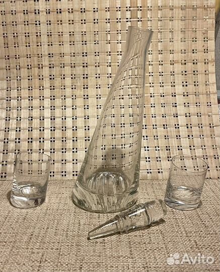 Графин и два стакана Авторский дизайн
