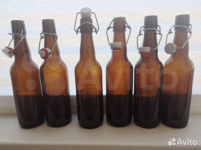 Бутылки с бугельной пробкой