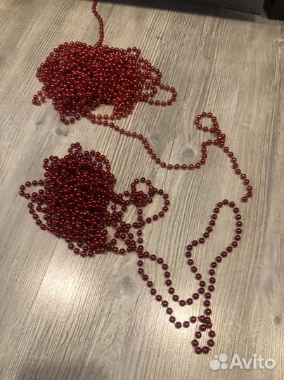 Гирлянда бусины