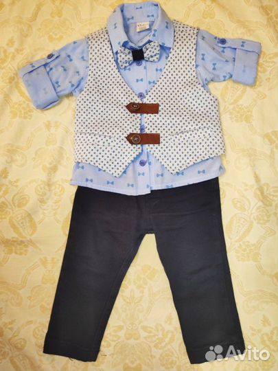 Детский классический костюм размер 80