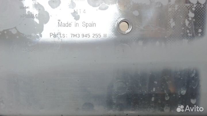 Накладка под номер Volkswagen Sharan, 2004