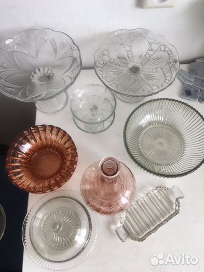 Посуда стекло СССР