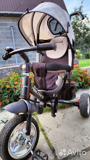 Детский велосипед с ручкой бу