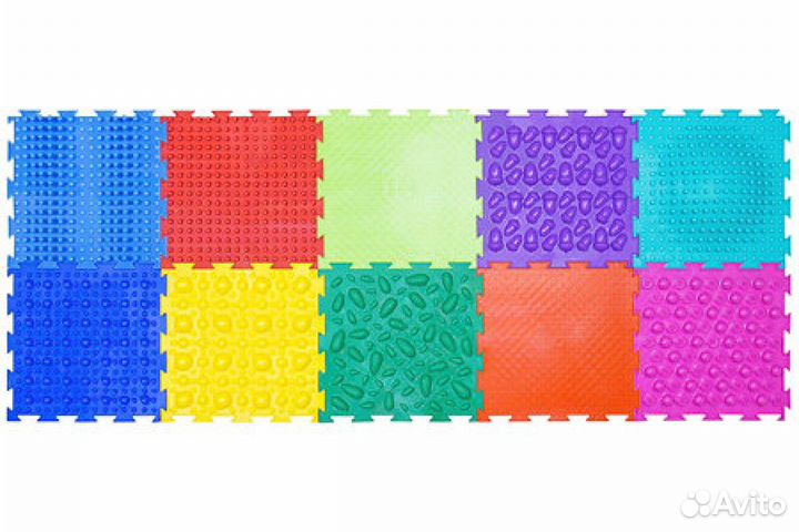 Развивающий модульный ортопедический коврик