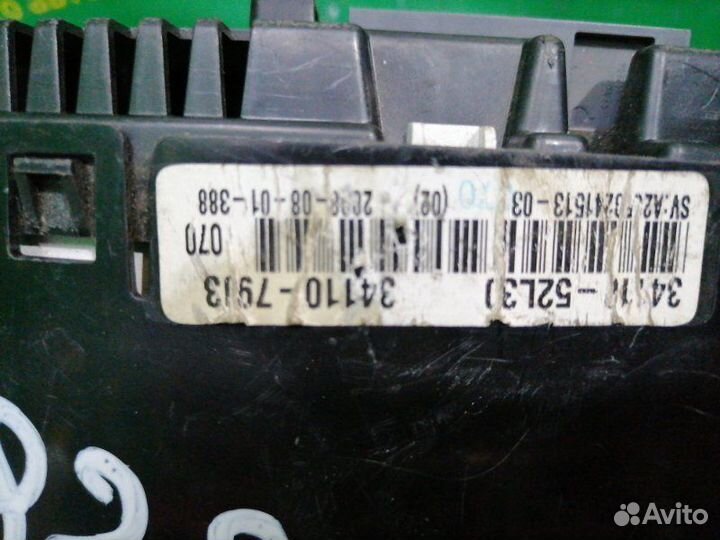 Щиток панель приборов Suzuki Sx4 хечбэк 1586см3