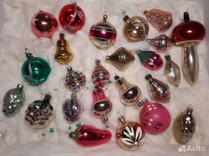 Елочные игрушки СССР