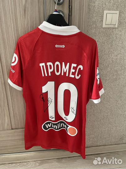 Игровая футболка спартак