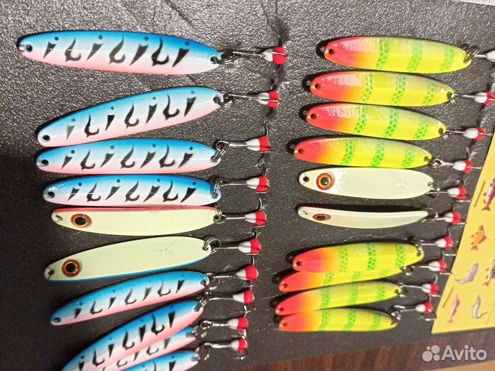 Форелевые блесна, судаковые и не только