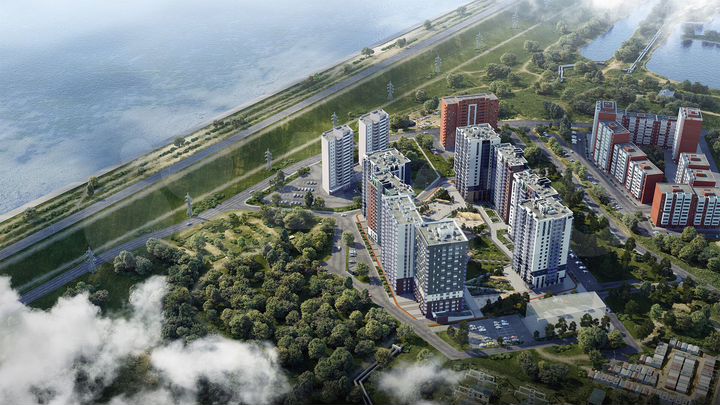 2-к. квартира, 56,1 м², 17/17 эт.