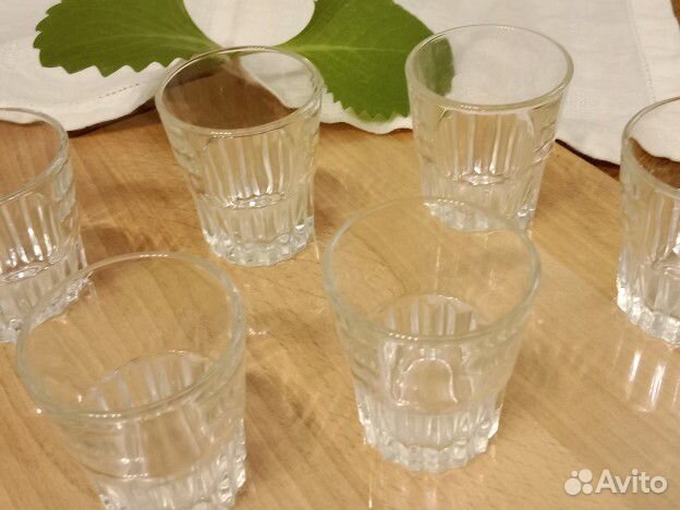 Стопки 50 мл ; Стаканчики 80 мл Хрусталь СССР