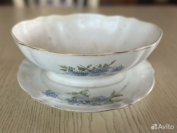 Салатник и тарелка, 1929-1940 года