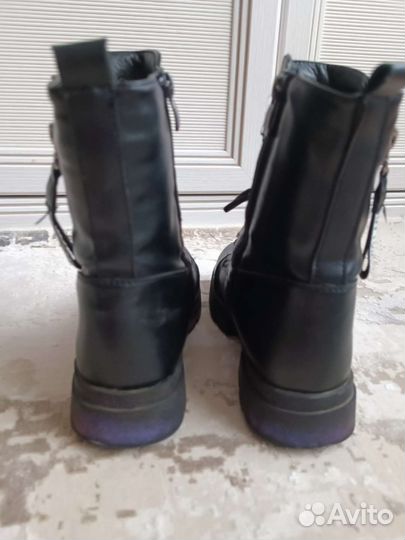 Берцы зимние для девочки размер 35