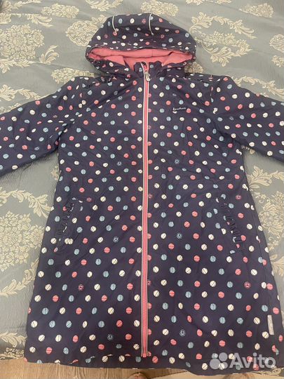 Плащ утепленный для девочки