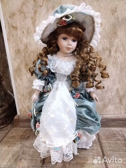 Кукла Фарфоровая коллекционная большая