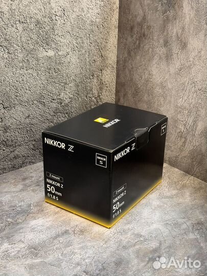 Nikon Z 50mm f/1.8S Новый-гарантия