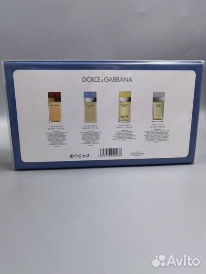 Дольче Габбана 4х30ml парфюм набор