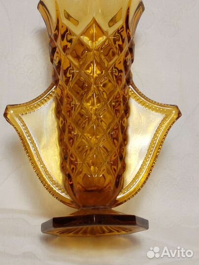 Посуда:Ваза, бокалы и т д,цветное стеклоссср и др