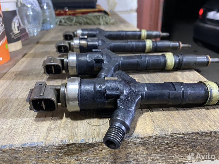 Форсунки топливные Toyota 1KD-FTV (б/у)