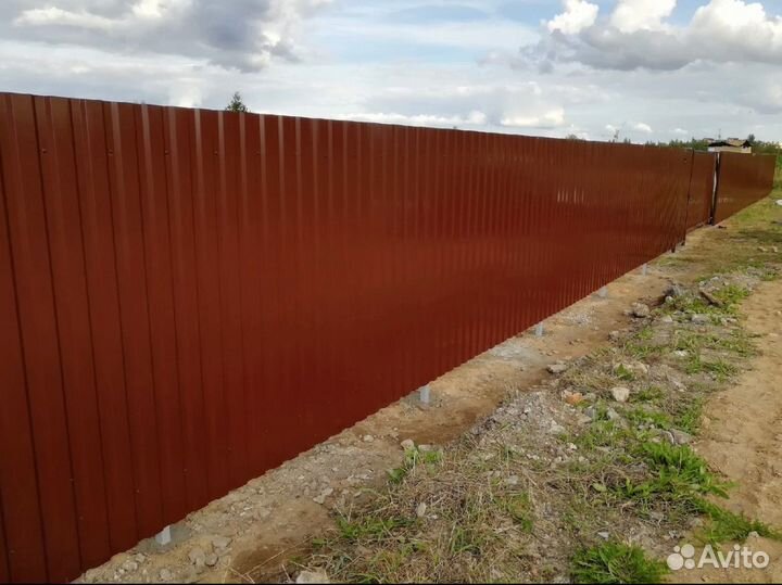 Установка Забора/ Навеса/Ворот/Калиток/Под Ключ