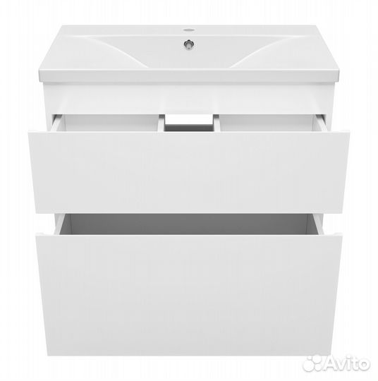 Тумба с рак. Лаки 80 нап. 2 ящ. + рак