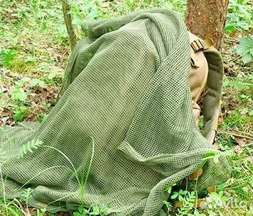 Новое. Шарф сетчатый маскировочный