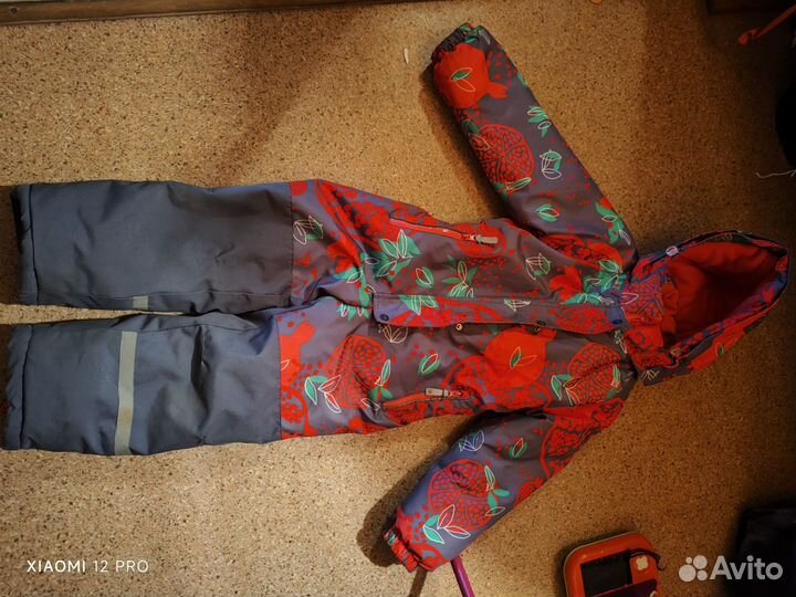 Зимний комбинезон для девочки 104