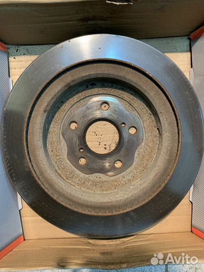 Тормозные диски lexus rx 350 комплект 4 диска