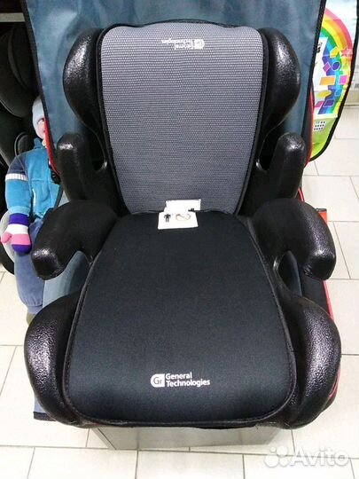 Бустер серо-чёрный новый универсальный