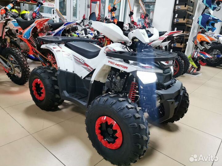 Квадроцикл Hunter 125 детский белый