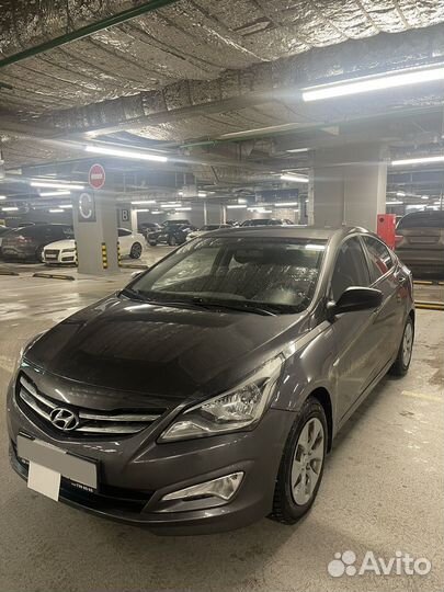 Hyundai Solaris 1.4 AT, 2015, 78 000 км