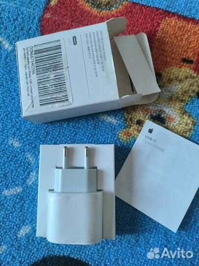 Быстрая зарядка для iPhone 20w USB-C