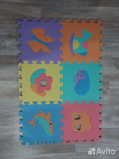 Детский коврик пазл